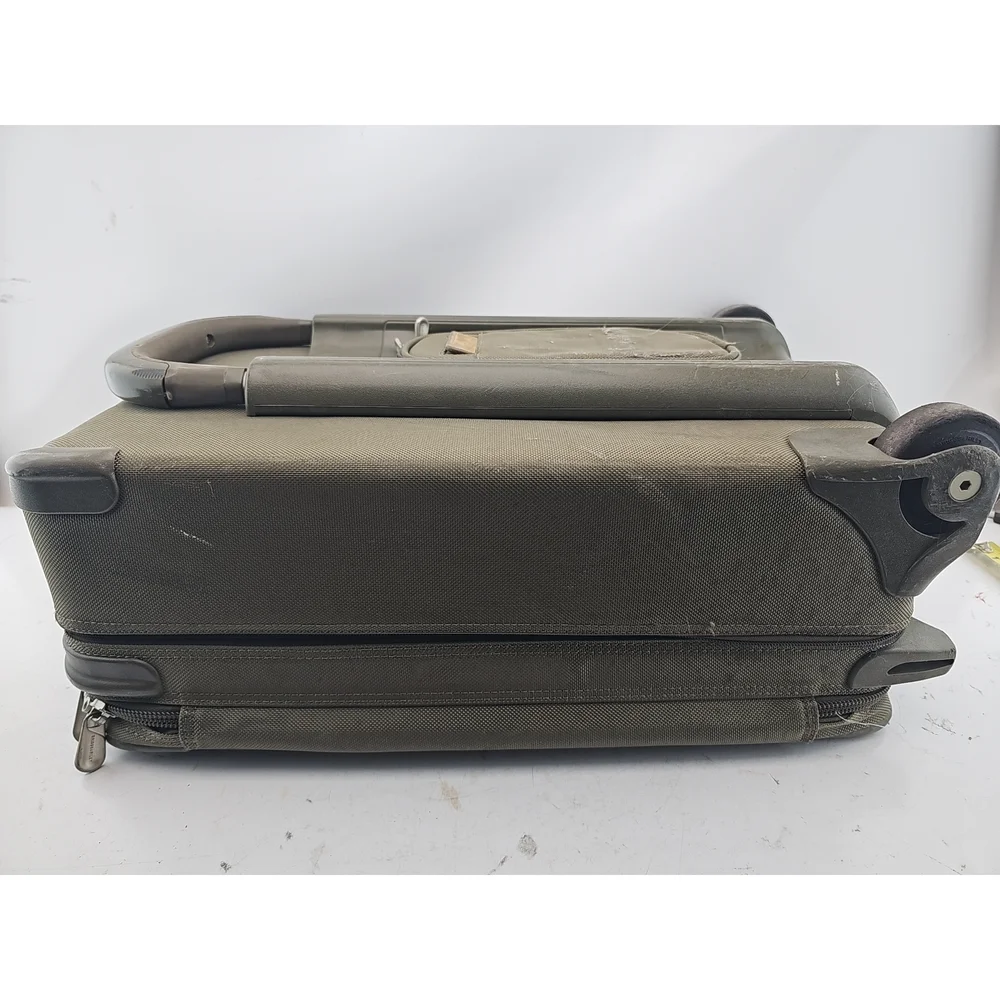 Briggs & Riley Olive Green Carry-on Suitcase